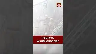 Massive Fire at Kolkata Electronics Warehouse | Firefighting Operations Ongoing | #kolkata #fire