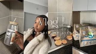 Weekend in My Life | Hair maintenance, Groceries & Chill Reset 🧼🛒”