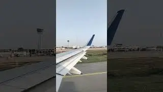 Airplane take off - inside view #flight #takeoff #shortvideo