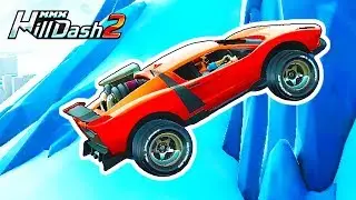 MMX Hill Dash 2: TROPICAL NIGHT (gameplay) #HillDash2 #гонки #машинки #HillDash