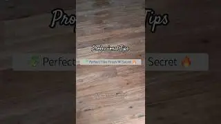 Tiles Work में Perfect Finish का Secret! #tiles #finishing #construction #trending  #trendingshorts