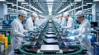How Laptops Are Made in a Factory | Inside the Laptop Manufacturing Process Step-by-Step
