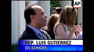 President Barack Obama has been huddling with key lawmakers on an immigration overhaul, but the Whit