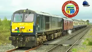 RPSI THE SLIGO LEITRIM RAILTOUR 🚂 GM 216 & 075 First Time in M3 Parkway Station - 22 April 2023