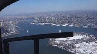 The Hudson and NYC by Air