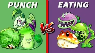 Team PUNCH vs EAT - Who Will Win? - PvZ 2 New Update 8.7.1