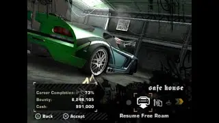 NFS Most Wanted Black Edition Pink Slip Run #3