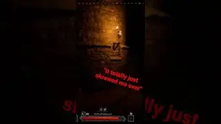 Thicc fighter takes an arrow to the knee... or the eye.