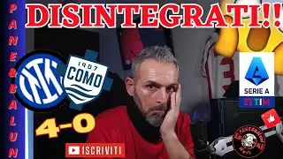 😱DISINTEGRATIIII❗❗❗😱INTER-COMO 4-0❗❗😱SONO INGIOCABILIIII❗❗😱LAUTARO E THURAM MOSTRUOSIII