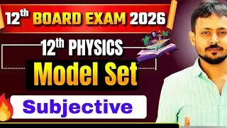 #jac12th #physics I Model question paper 2026 I Questions no. 35 to 42 I