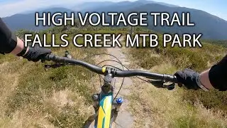 High Voltage Trail Hyperlapse, Falls Creek Mountain Bike Park