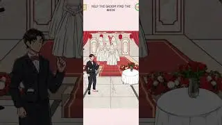 Tricky Twist Puzzle Level 24 HELP THE GROOM Find the Bride Solution