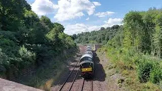 37521, 37259, 37409 and 37038 passing ambergate junction