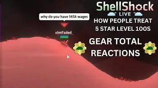 ShellShock Live | How People Treat 5 Stars: Gear Reaction Edition !