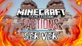 NEW MINECRAFT PE FACTION SERVERS!  (MCPE 1.1.0)