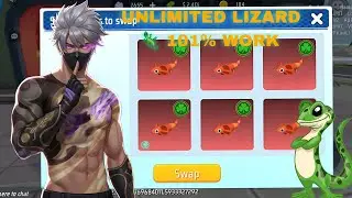 NEW STEAL A PET GLITCH | UNLIMITED LIZARD🦎 NEW PET GLITCH💯% WORK | NZAURA #pets #glitch #freefiremax