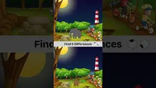 Find 5 Difference - Baby Riding Bicycle | Genius Eye Test #Viral #shorts
