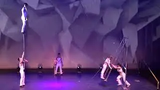 Russian swing circus show