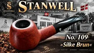 🇩🇪 Pfeife rauchen  |  Stanwell No. 109 »Silke Brun«  |  Briar Pipe  |  Bruyère Pfeife