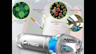 Car Air Purifier, FRiEQ Car Air Freshener and Ionic Air Purifier