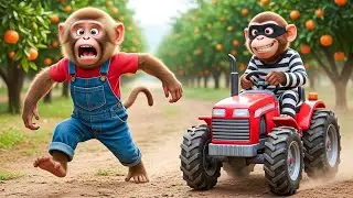 🐒🚜💜 Monkey NaNa&rsquo;s Magical Purple Onion Adventure Turns Into Unexpected Trouble! 😱 &ndash; NANA MONKEY LIFE