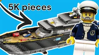Действительно ли поддельное Lego того стоит | роскошная яхта #lesdiy #88