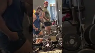 Checking the pump post a tedious legs workout 💪