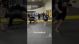 Fun group warm up! #martialarts #warmup
