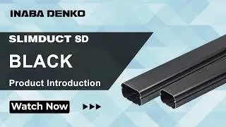 Slimduct Black trunking system-INABA DENKO-