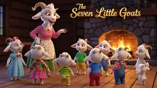 THE WOLF AND 7 LITTLE GOATS |Moral Stories ||kids stories ||English stories || viral|