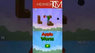 Chơi m&atilde;i vẫn bị hack n&atilde;o😂 |Apple Worm Lv19[Part 4]#heimertcm#shorts