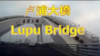 【Drive 上海 5】2016 南北高架路 盧浦大橋 南方向 N-S Elevated Rd. Bridge Lupu Bridge 卢浦大桥(161222)