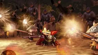 Musou Stars - Nobunyaga Oda Gameplay (Full Moveset) 無双☆スターズ