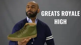 Greats Royale High Sneaker UnBoxing And Review