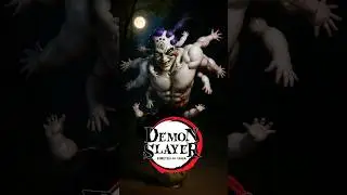 Demon Slayer Reimagined in Real Life Part 2 | Upper Moon 5-6 & Muzan AI Transformation #shorts #猗窩座