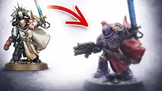 Kitbashing an Emperor&rsquo;s Children Captain | Custom Space Marine