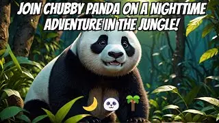 Join Chubby Panda on a Nighttime Adventure in the Jungle! 🌙🐼🌴