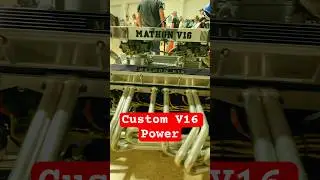 The Mathon V16 #MathonV16 #CustomEngine #V16Power #EngineBuild #fordv16  #MusclePower #OneOfAKind