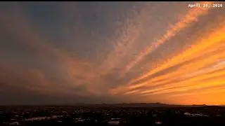 4K Tucson Cityscape, AZ Sunsets & Nature Sounds | 92 Minutes of Relaxing Ambiance (No Music)