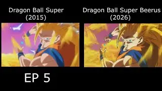 Escenas REUTILIZADAS en el Tr&aacute;iler de Dragon Ball Super Beerus (2015 vs 2026)