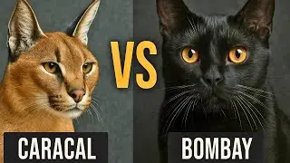 Caracal vs Bombay Cat &ndash; Wild Power vs Sleek Mystery