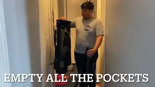 How to clean golf bag #golf #golfbag #canada #filipino #deerisland #cleaningofgolfbag