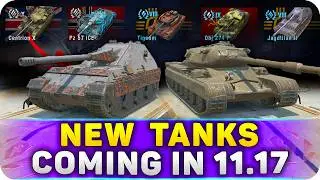 Скрытые танки в обновлении 11.17 | WoT Blitz