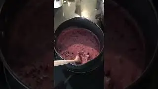 Black Glutinous Rice with Coconut Milk Dessert | Home cooking | Shorts | @b.ayb_x_mmt