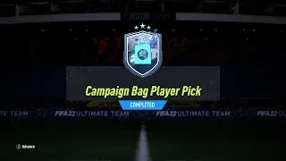 2x CAMPAIGN BAG PLAYER PICK SBC COMPLETE! FIFA 22 ULTIMATE TEAM