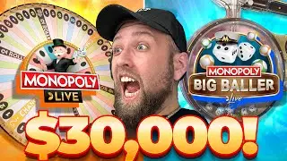Я ИГРАЛ В MONOPOLY BIG BALLER И MONOPOLY LIVE GAME SHOW, И СЛУЧИЛОСЬ ЭТО&hellip;