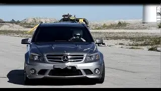 C63 AMG on GotlandRing Nothern Loop