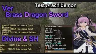Toram Online - Solo Katana Ver Brass Dragon Sword Vs Arachidemon (ultimate)