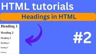 Heading tag in HTML [h1, h2, h3, h4, h5, h6]
