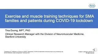 Exercise and muscle training techniques for people living with SMA